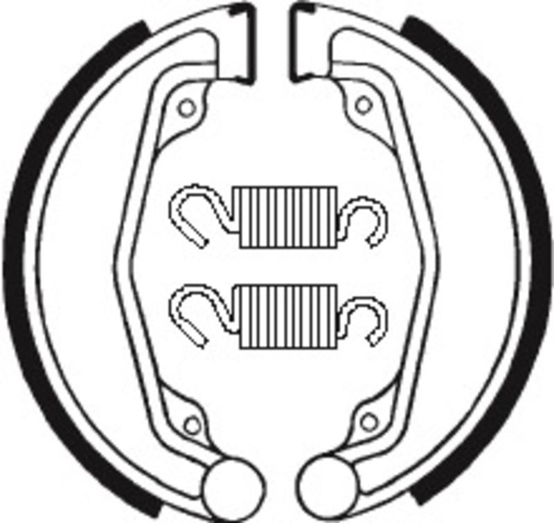 Zapatas de freno Tecnium BA023