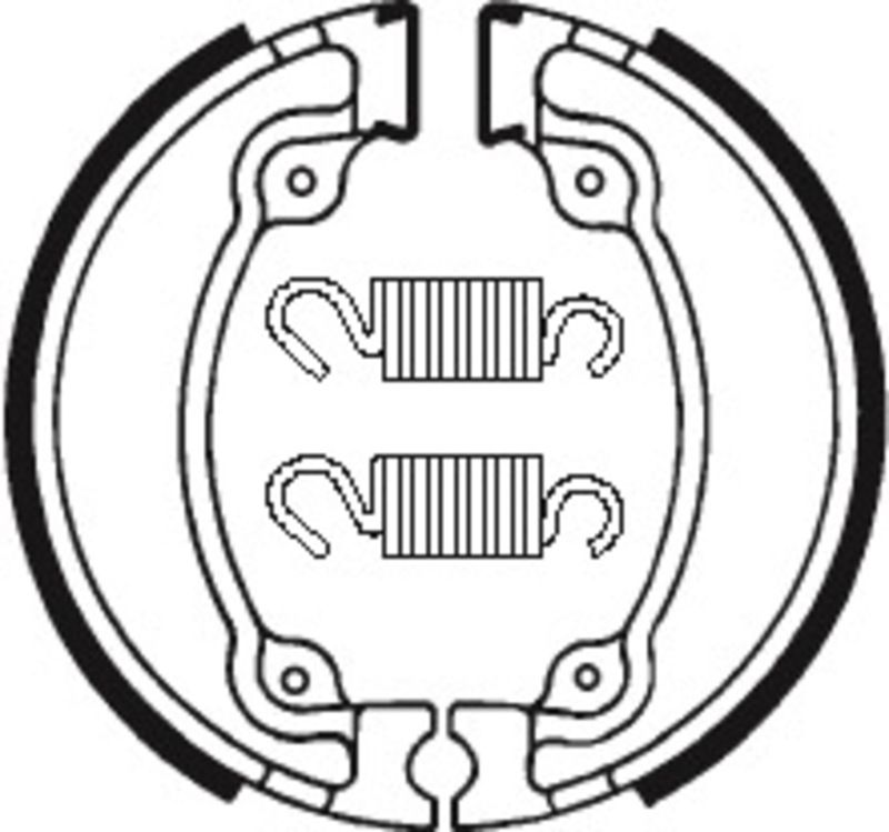 Zapatas de freno Tecnium BA026