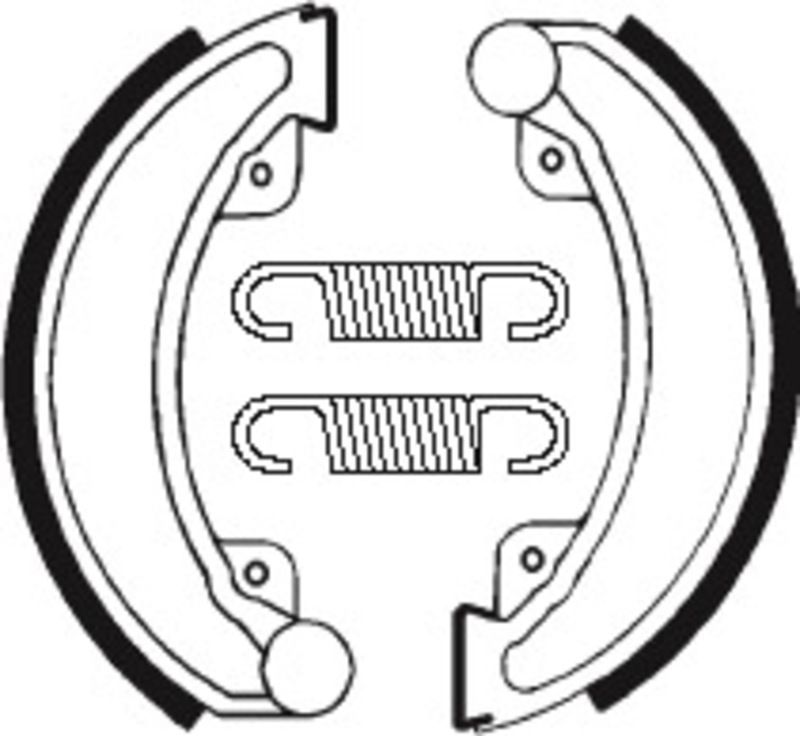 Zapatas de freno Tecnium BA030