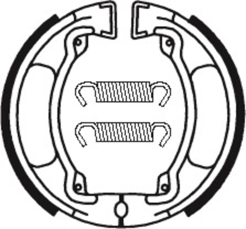 Zapatas de freno Tecnium BA032