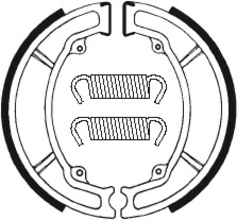 Zapatas de freno Tecnium BA034