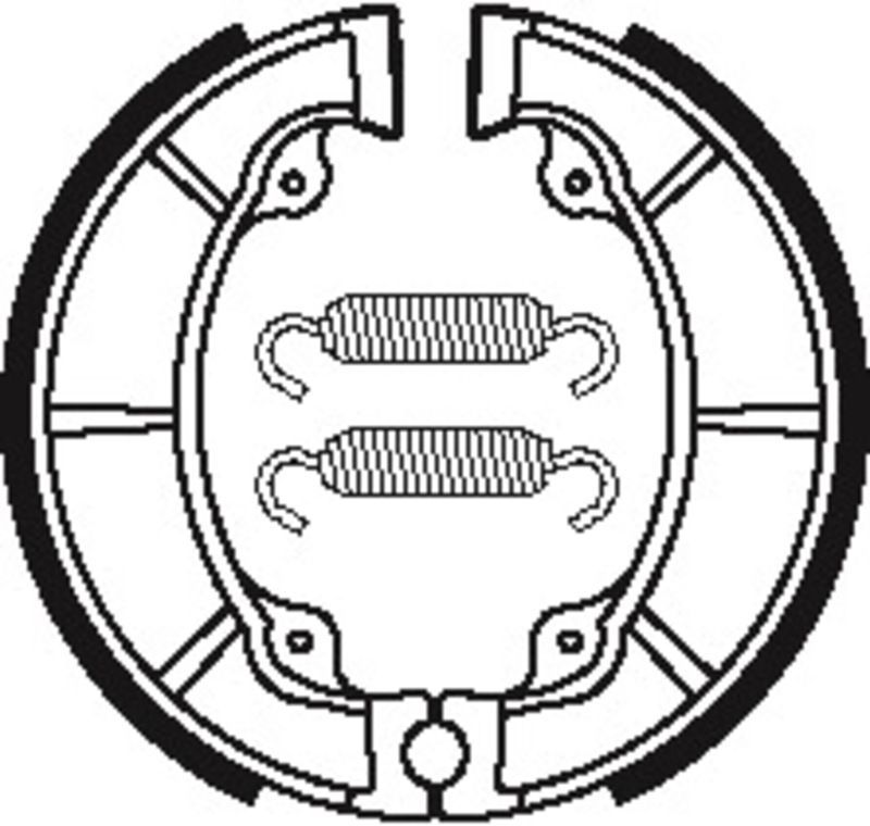 Zapatas de freno Tecnium BA038