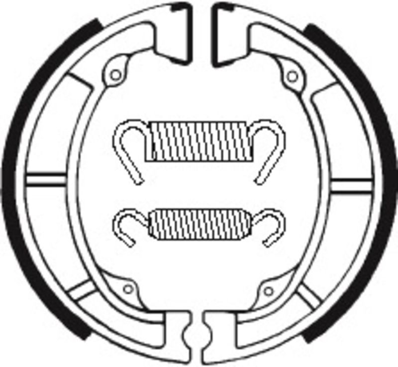 Zapatas de freno Tecnium BA039