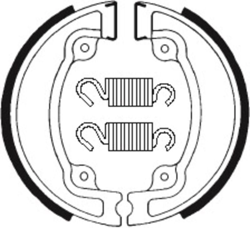 Zapatas de freno Tecnium BA041