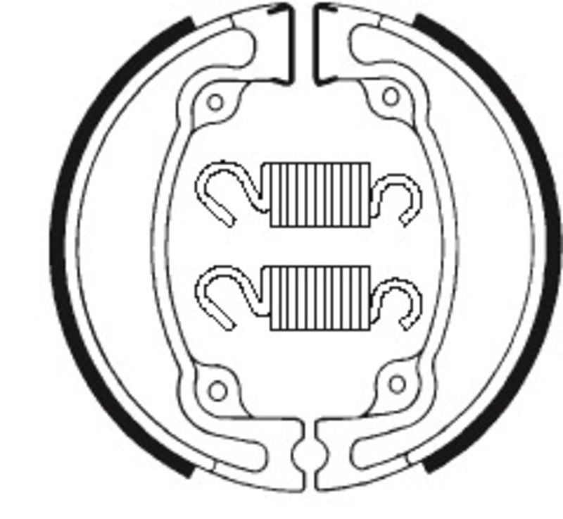 Zapatas de freno Tecnium BA042