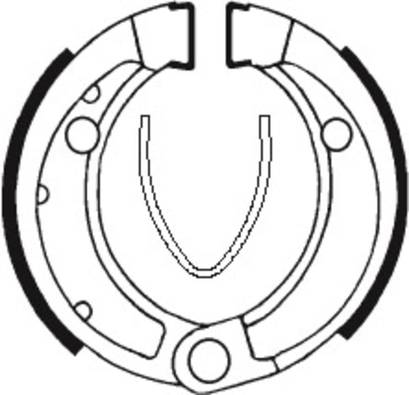 Zapatas de freno Tecnium BA048