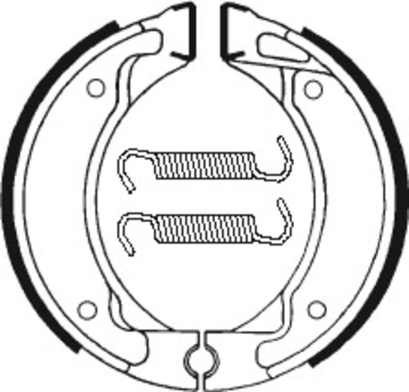 Zapatas de freno Tecnium BA050