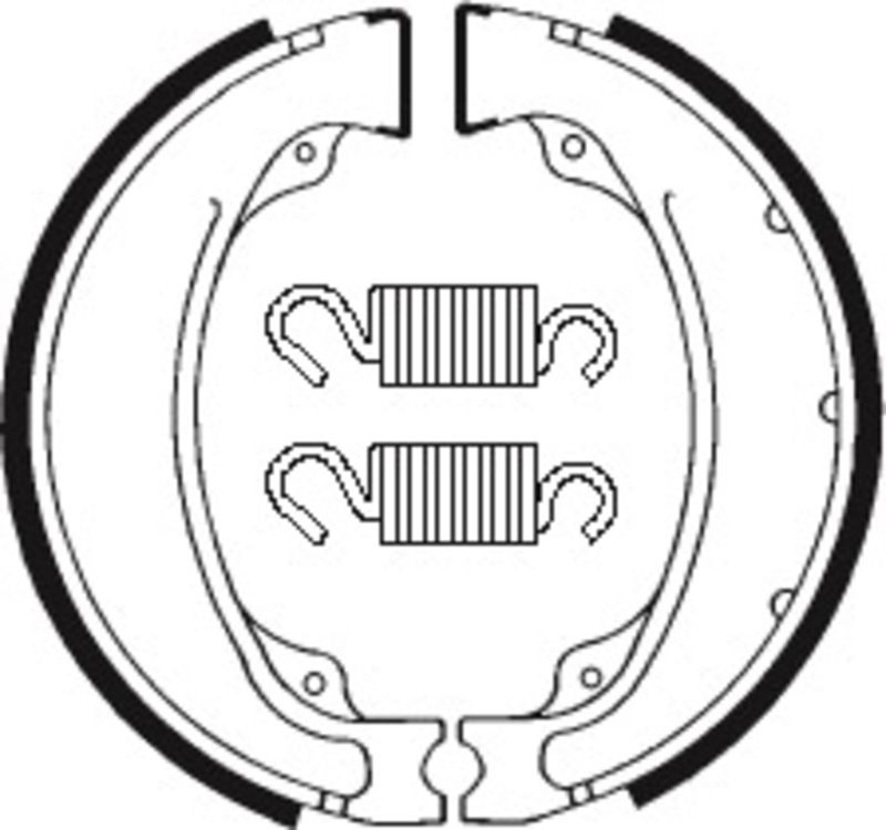 Zapatas de freno Tecnium BA055