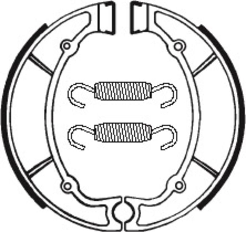 Zapatas de freno Tecnium BA063
