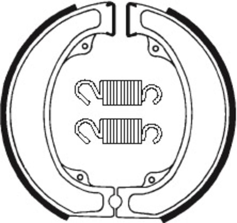 Zapatas de freno Tecnium BA075