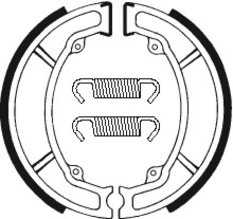 Zapatas de freno Tecnium BA104