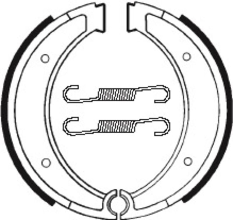 Zapatas de freno Tecnium BA116