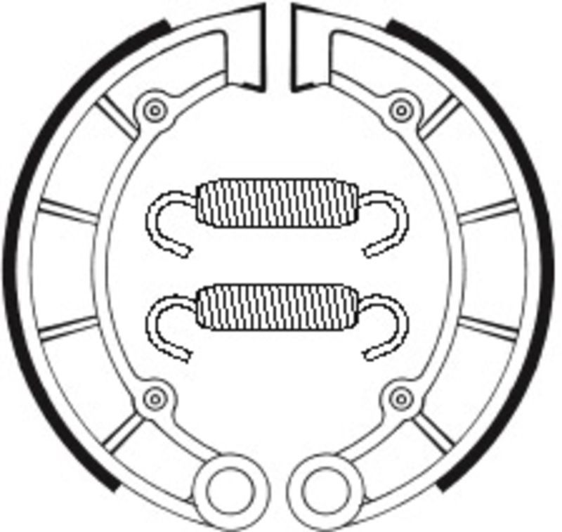 Zapatas de freno Tecnium BA197