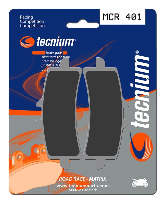 Pastillas de freno Tecnium  sinterizadas MCR401