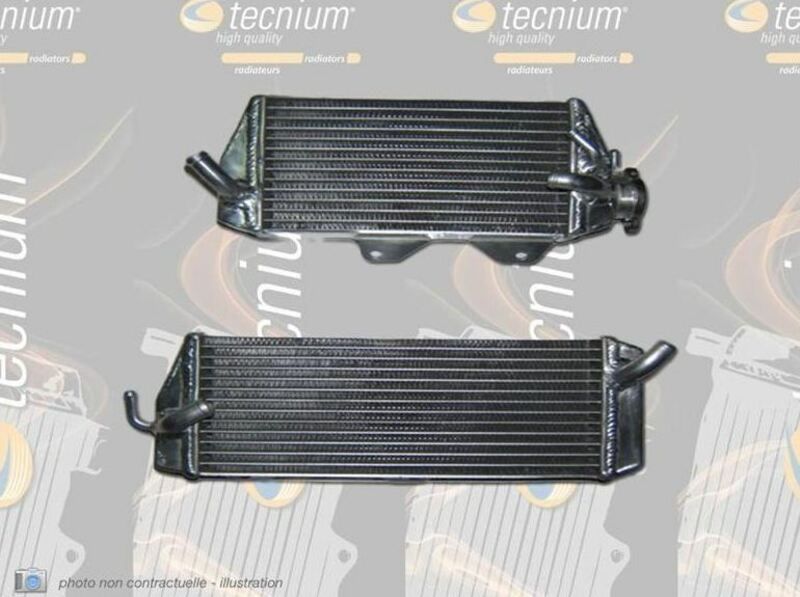 Radiador de aluminio soldado standard izquierdo
