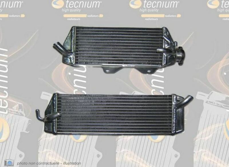 Radiador de aluminio soldado standard izquierdo