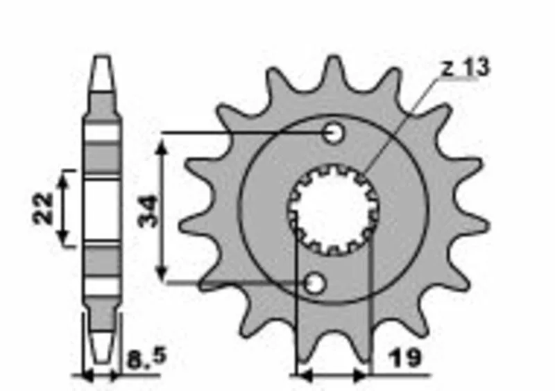 Piñón PBR acero estándar 2276 - 520