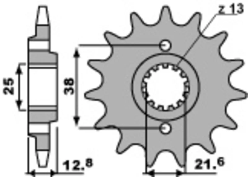 Piñón PBR acero estándar 511 - 520