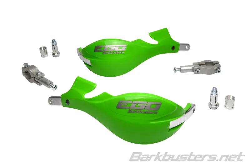 Kit de paramanos Barkbusters EGO MINI abierto Ø22 Color verde