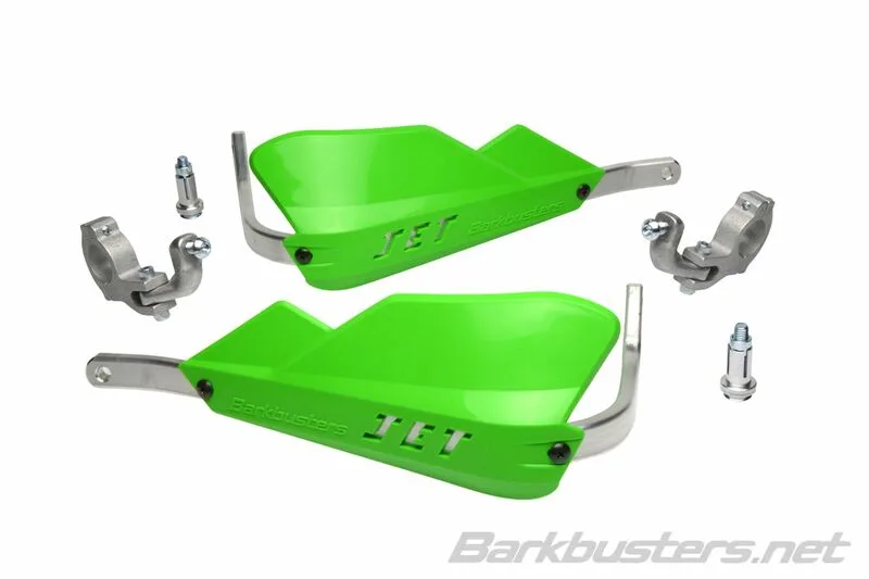 Kit de paramanos BARKBUSTERS JET cerrado Ø28,6mm universal - Verde