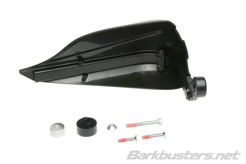 Kit de paramanos Barkbusters STORM THREADED universal Color negro