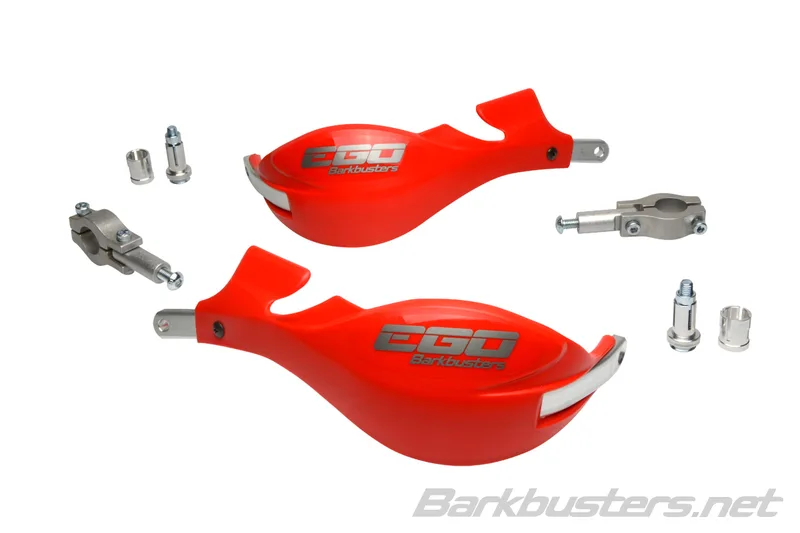 Kit de paramanos Barkbusters EGO MINI abierto Ø22 Color rojo