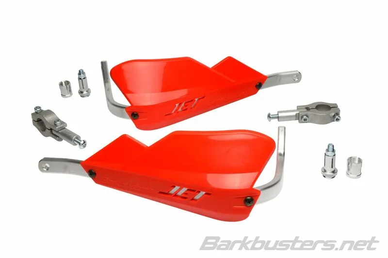 Kit de paramanos BARKBUSTERS JET cerrado Ø22 universal - Rojo