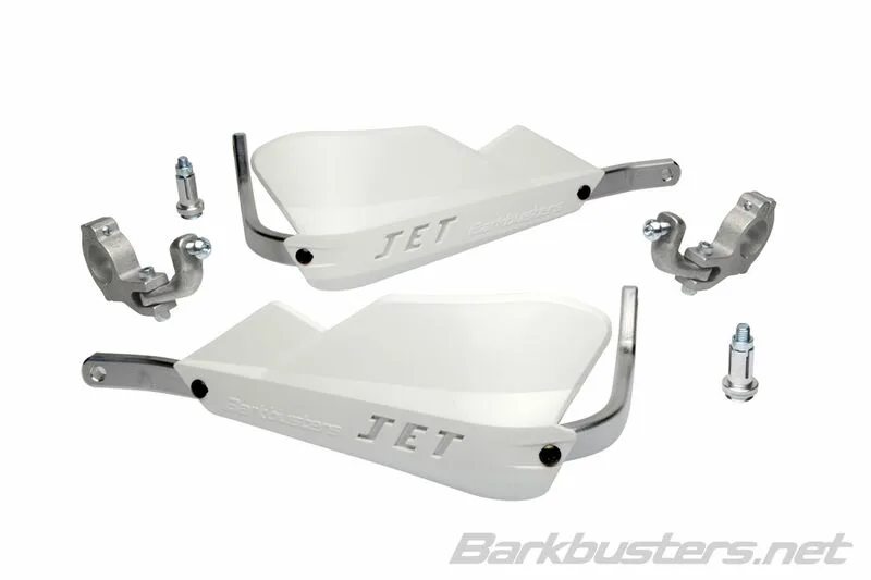 Kit de paramanos BARKBUSTERS JET cerrado Ø28,6mm universal - Blanco