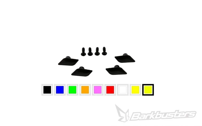 Kit de conexión de deflectores Barkbusters Color naranja