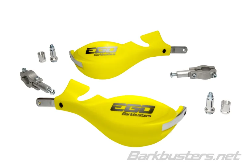 Kit de paramanos Barkbusters EGO abierto Ø22 universal Color amarillo