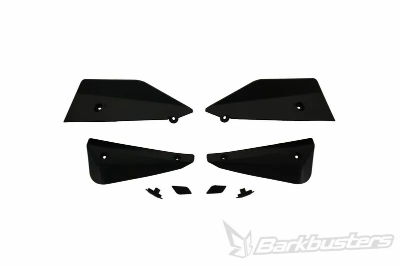 Kit de deflectores y conectores Barkbusters SABRE Color negro