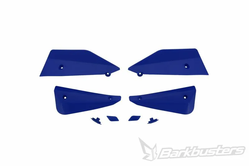 Kit de deflectores y conectores Barkbusters SABRE Color azul