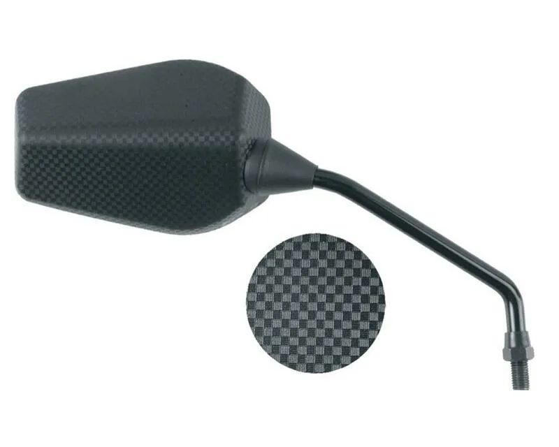Retrovisor derecho VICMA tipo OEM carbono - Carbon Derbi Senda