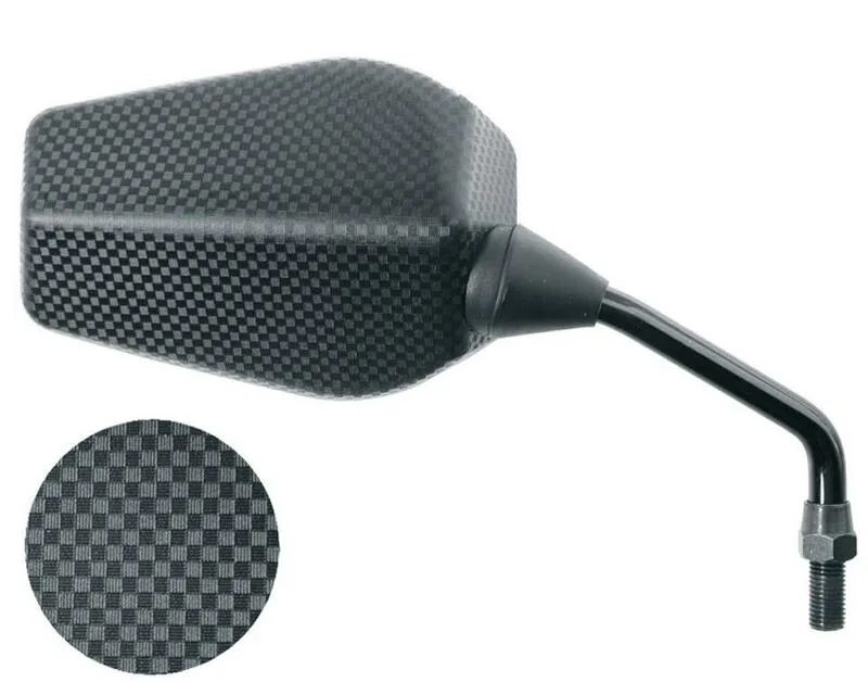Retrovisor derecho VICMA universal - C/Fiber M10/125 (Sustituye E694)