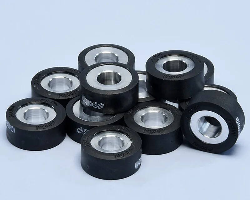 Rodillos de variador POLINI 25x11mm 9,6gr - 12 piezas