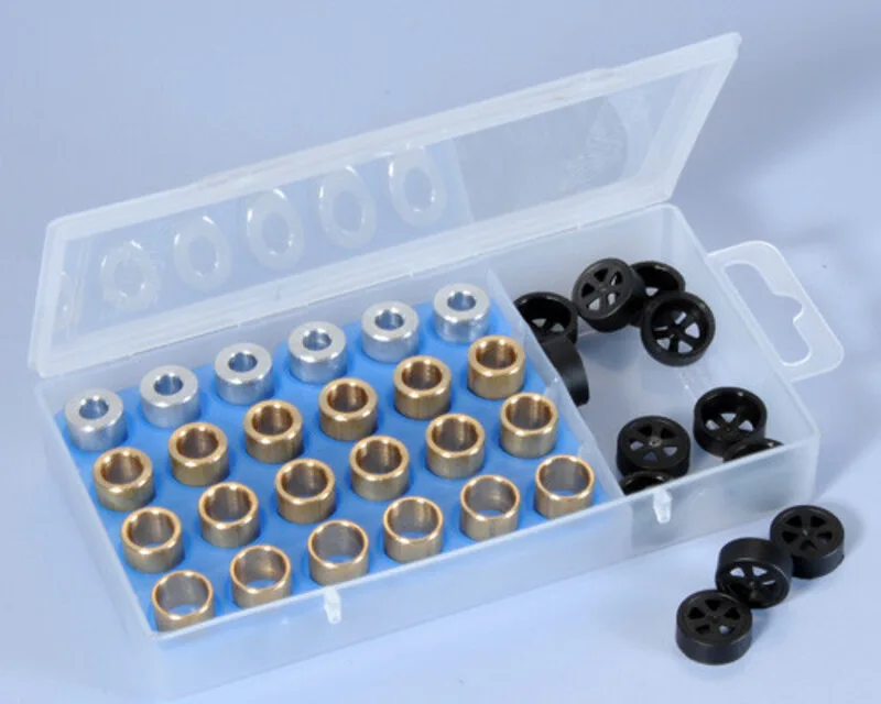 Caja de rodillos POLINI 15x12mm 4,5-5-5,5-6gr - 24 piezas