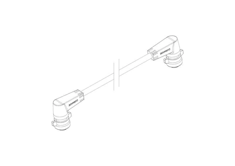 Cable 200mm para batería auxiliar POLINI E-Bike