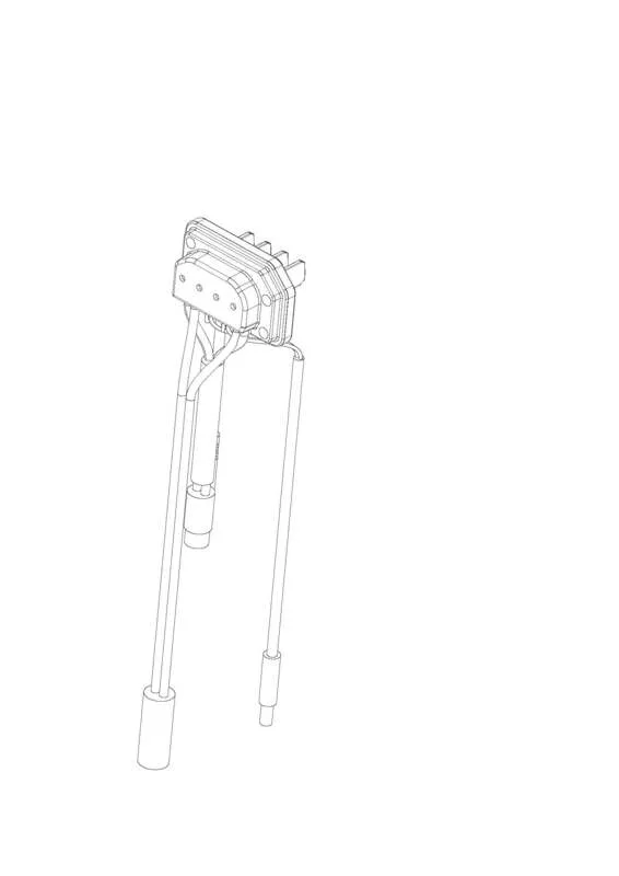 Conector dual 1200mm para batería POLINI EVO 500W