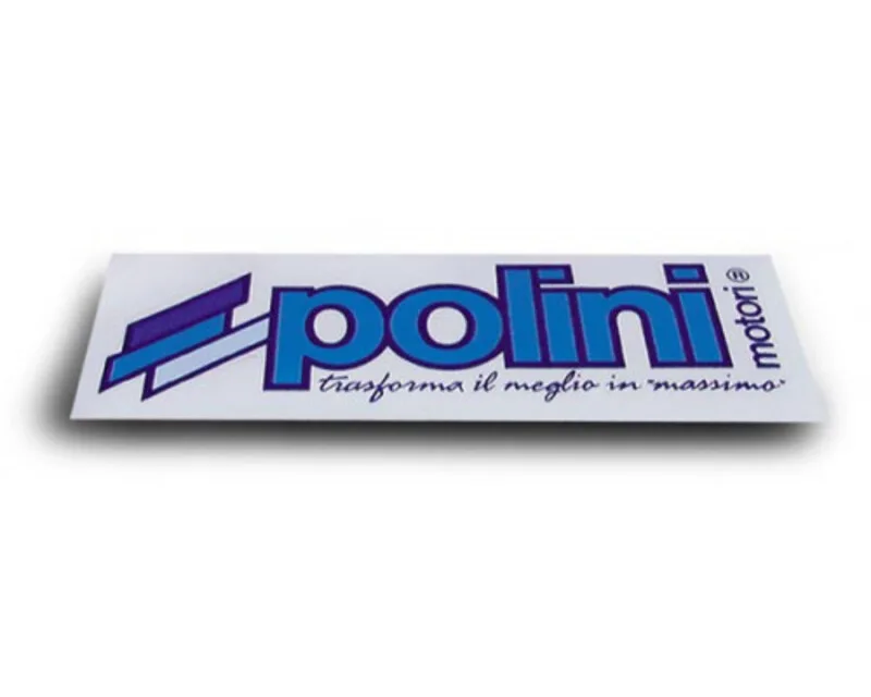 Pegatina rectangular POLINI PVC 100x34cm