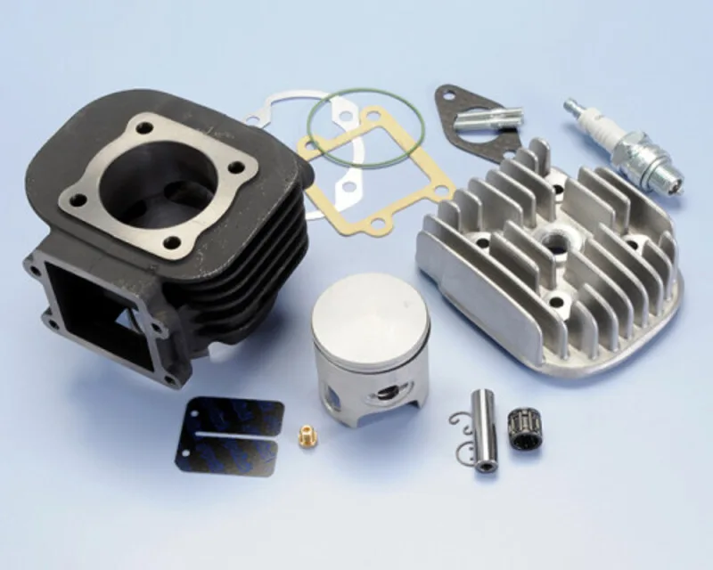 Kit de cilindro completo POLINI Racing hierro Ø47mm (bulón Ø12mm) - Yamaha / Minarelli