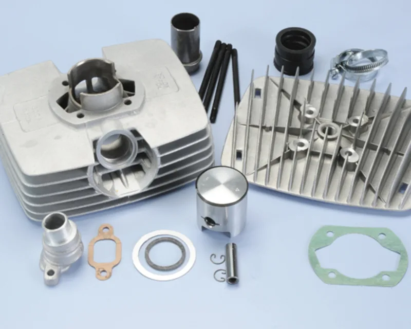 Kit grupo térmico Polini Minarelli Serie 6000, carrera 42, 80 cc