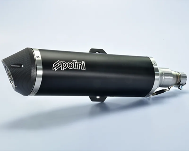 POLINI Muffler - Black Aluminium Piaggio