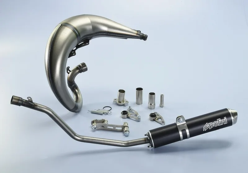 POLINI Race Exhaust - Black Aluminium