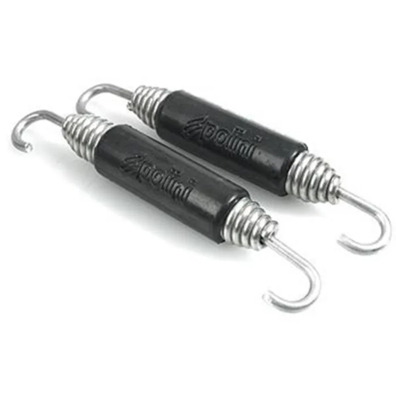 MUELLE ESCAPE POLINI ROTATIVO CON GOMA INOX L= 53mm 228.0004