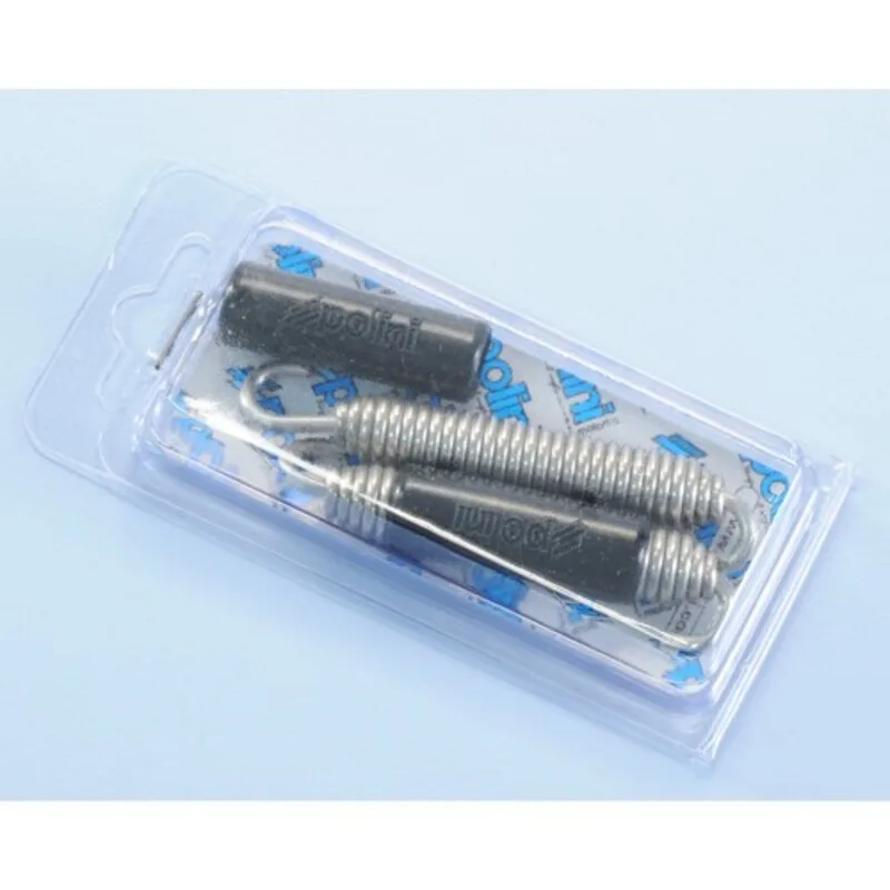MUELLE ESCAPE POLINI ROTATIVO CON GOMA INOX L= 79mm 228.0006