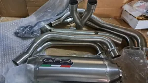 ESCAPE GPR SPORT TITANIO HONDA CBR 650 F 2017-2018 EURO4