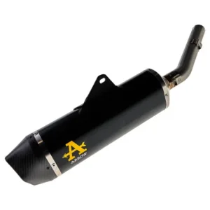 Silenciador Indy Race de aluminio negro copa carbono YAMAHA TÉNÉRÉ 700 E5+ '25