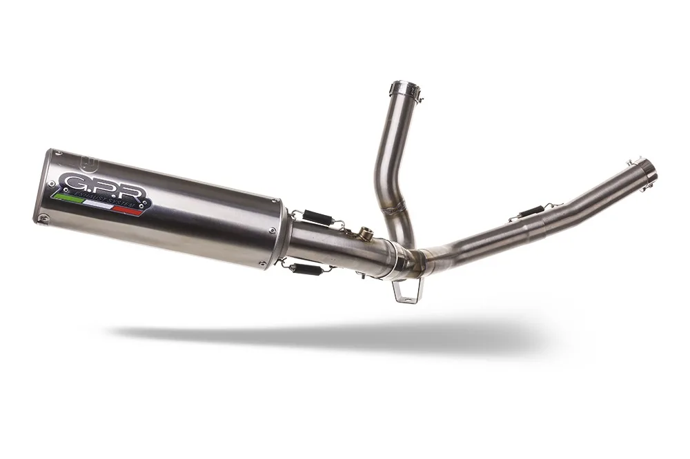 Escape GPR Suzuki V-Strom DL650 2017-2020 M3 Inox homologado Mid-full system exhaust and catalyst