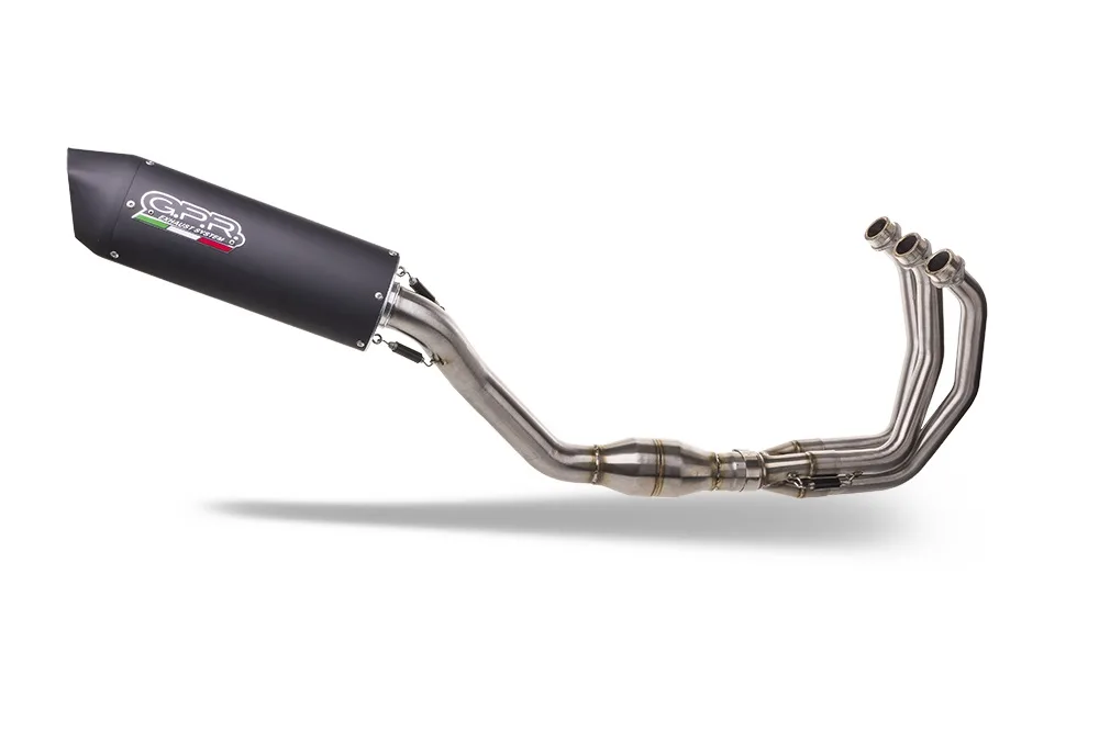 Escape GPR Yamaha XSR900 2022-2024 Furore Evo4 Nero homologado full system exhaust and catalyst