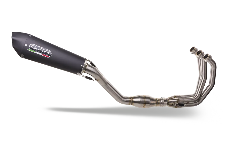 Escape GPR  Triumph Daytona 660 2023-2025  New Grand Prix Evo Black Titanium  homologado full system exhaust   and catalyst